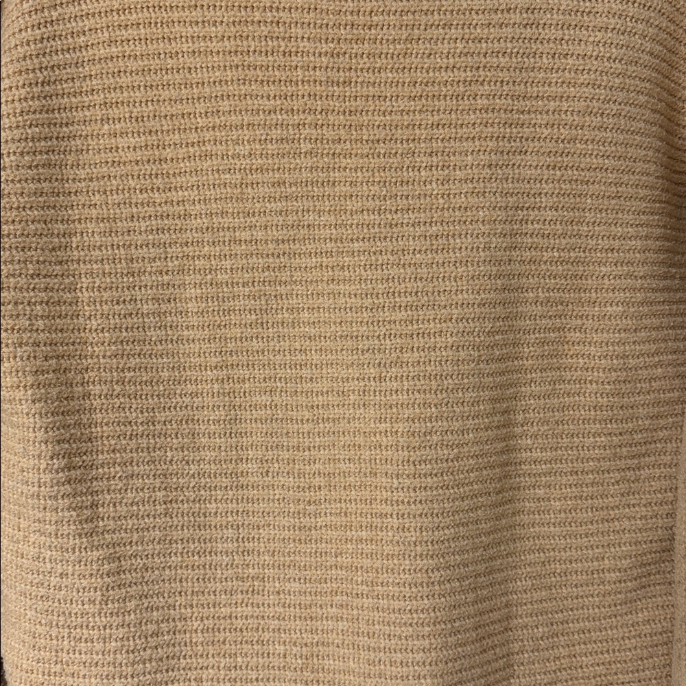 Anthropologie Pilcro Cowl Neck Oversized Tunic Tan Sweater - Picture 5 of 8